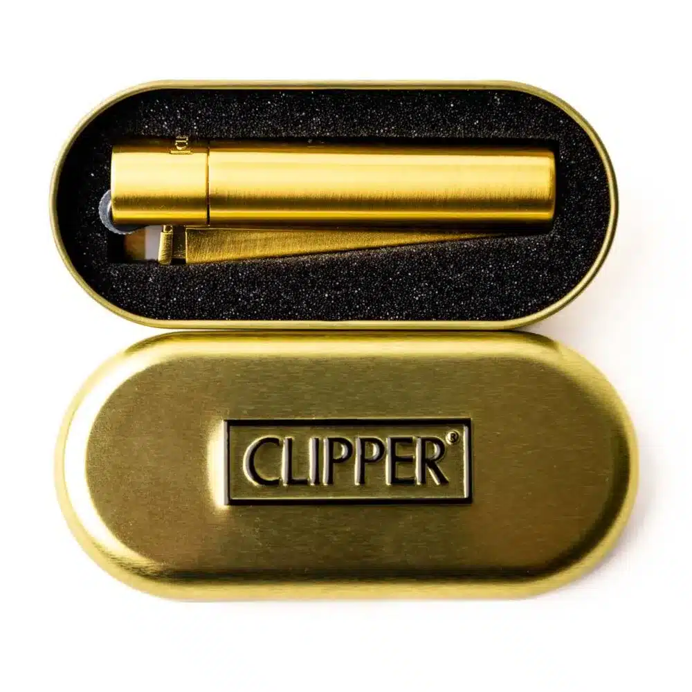 Clipper Metal GOLD Lighter - Bilde 2